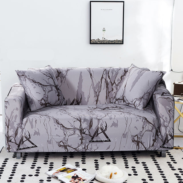 Capa de Sofá Ajustável Estampada 1 a 4 lugares