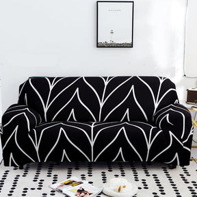 Capa de Sofá Ajustável Estampada 1 a 4 lugares