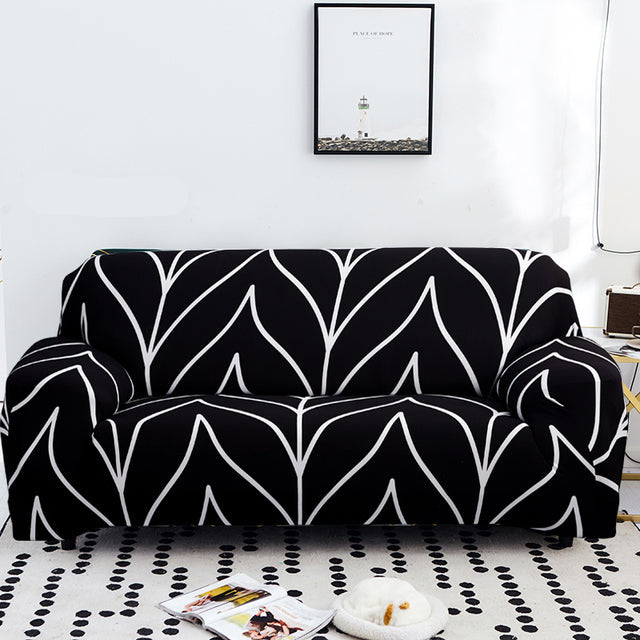 Capa de Sofá Ajustável Estampada 1 a 4 lugares