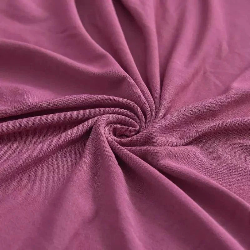 Capa De Sofá Stretch Ajustável Lisa Rosa