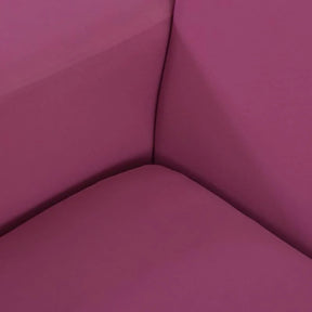 Capa De Sofá Stretch Ajustável Lisa Rosa