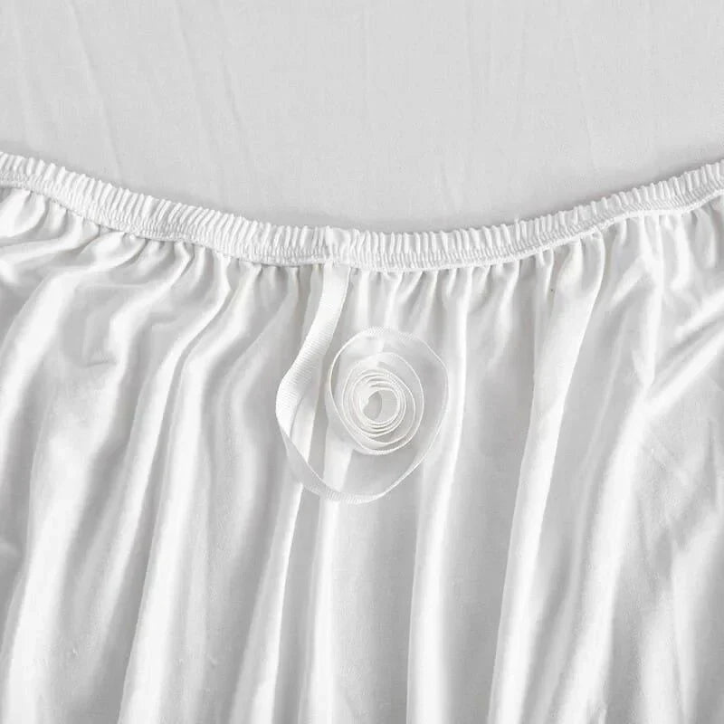 Capa De Sofá Stretch Lisa Branco